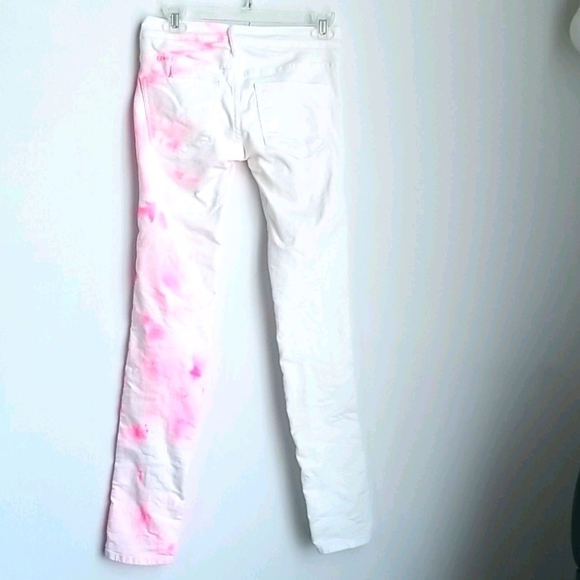 Pink tie dye jeans - Picture 7 of 11